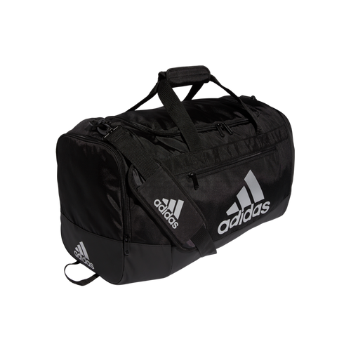 Adidas Defender IV Medium Duffle Bag - BLACK/SILVER