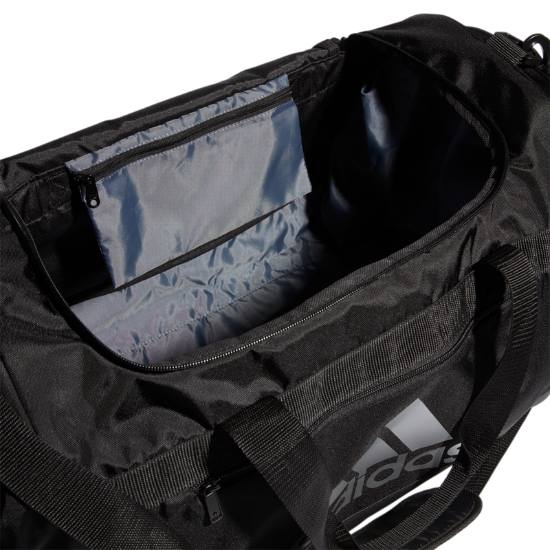 Adidas Defender IV Medium Duffle Bag - BLACK/SILVER