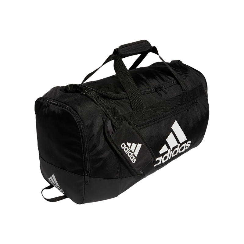 Adidas Defender IV Medium Duffle Bag - BLACK/WHITE