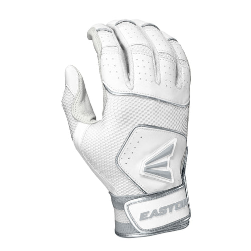 Adult Easton Walk-Off NX Batting Gloves - WHITE