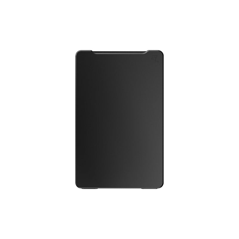 Men's Groove Wallet Black with Money Clip