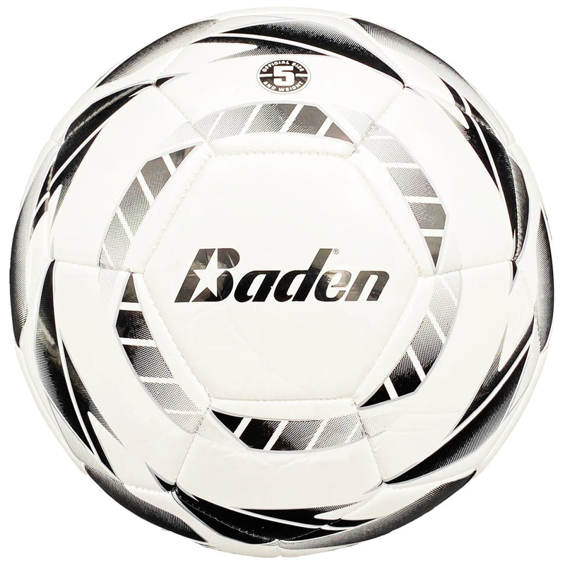 Baden Z-Series Soccer Ball Size 5 - BLACK/WHITE