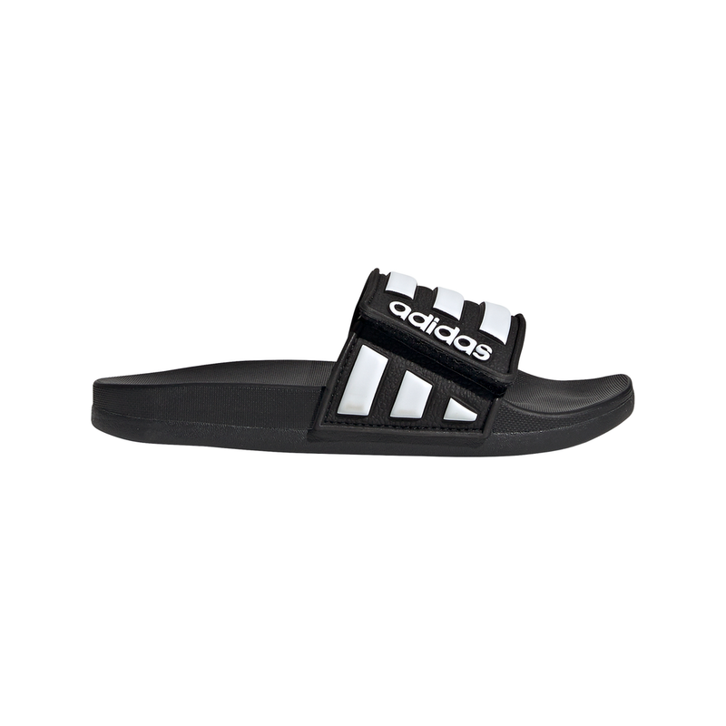 Boys' Adidas Youth Adilette Comfrot Adjustable Slide - BLACK