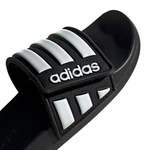 Boys' Adidas Youth Adilette Comfrot Adjustable Slide - BLACK