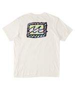 Boys' Billabong Kids Crayon Wave T-Shirt - OFF WHITE