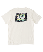 Boys' Billabong Toddler Crayon Wave T-Shirt - OFF WHITE