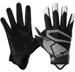 Boys' Cutters Youth Rev 4.0 Football Receivers Gloves - BLACK