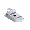 Boys'/Girls' Adidas Youth Adilette Sandal - WHITE