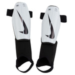 Boys'/Girls' Nike Youth Charge Soccer Shin Guards - 100 - WHITE/BLACK