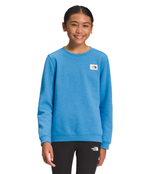 Boys'/Girls' The North Face Youth Teen Heritage Patch Crew - N9S BLUE