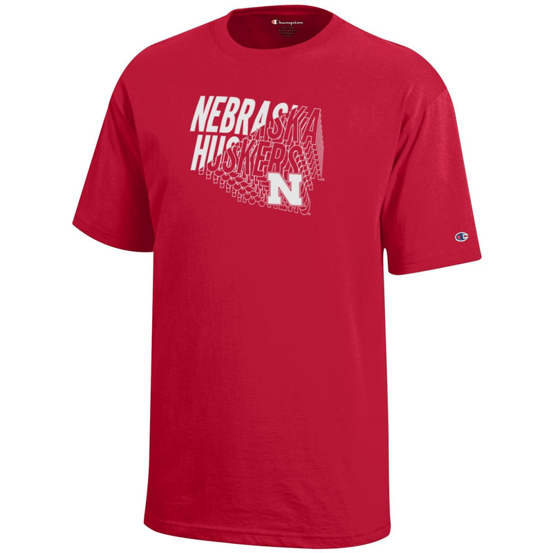 Boys' Nebraska Huskers Youth Champion Jersey T-Shirt - 529 SCAR