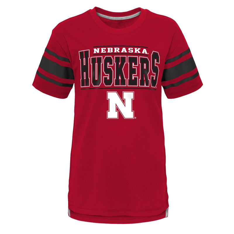Boys' Nebraska Huskers Youth Huddle Up T-Shirt - NEBRASKA