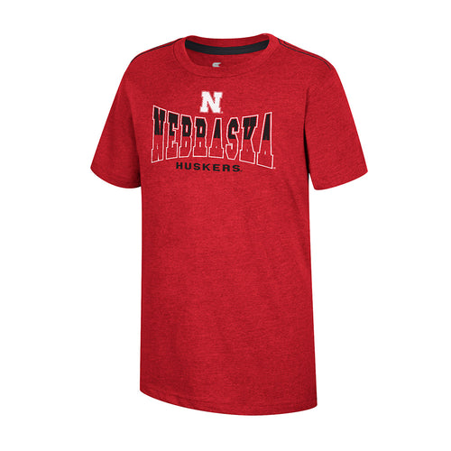 Boys' Nebraska Huskers Youth Tiberius T-Shirt - RED