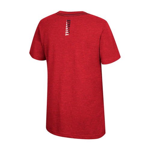 Boys' Nebraska Huskers Youth Tiberius T-Shirt - RED