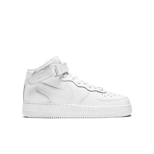 Boys' Nike Youth Air Force 1 Mid LE - 111 WHT