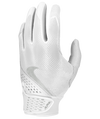 Boys' Nike Youth Alpha Batting Glove - 125WHITE