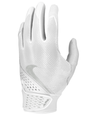 Boys' Nike Youth Alpha Batting Glove - 125WHITE