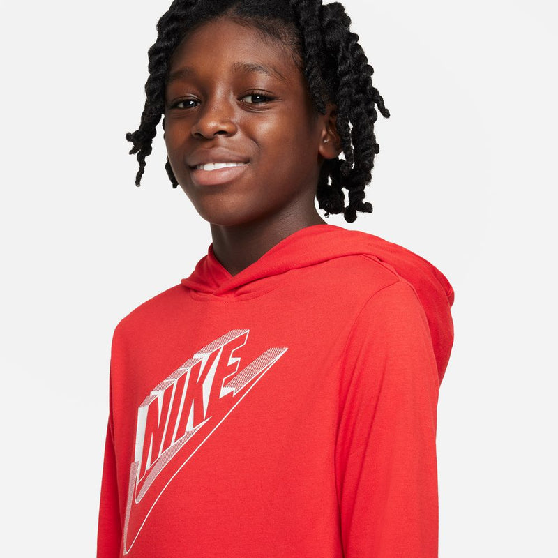 Boys' Nike Youth HBR Hoodie - 658 - RED