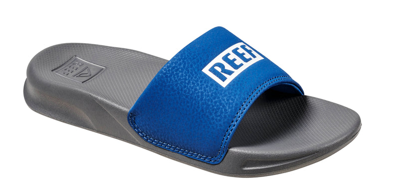 Boys' Reef Youth One Slide - GREAY/BLUE