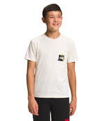 Boys' The North Face Youth Tri-Blend T-Shirt - R8R WHT
