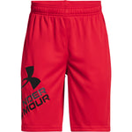 Boys' Under Armour Prototype 2.0 Logo Short - 600 - RED