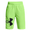 Boys' Under Armour Prototype 2.0 Short - 752 - QUIRKY LIME