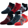 Boys' Under Armour Youth Essential Lite Low 6-Pack Socks - 974/602