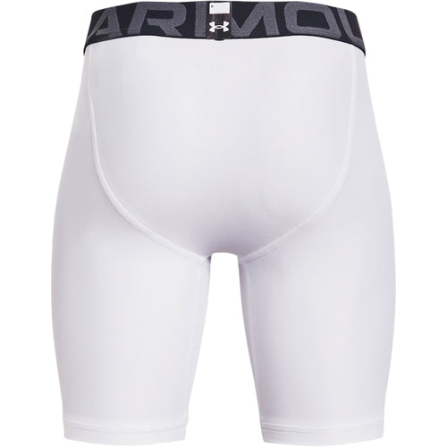 Boys' Under Armour Youth HeatGear Armour Short - 100 - WHITE