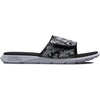 Boys' Under Armour Youth Ignite 7 Graphic Slide Sandal - 100 - GREY