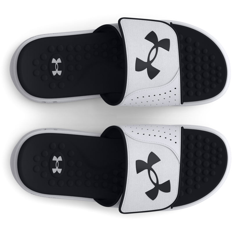 Boys' Under Armour Youth Ignite 7 Slide Sandal - 101 - WHITE