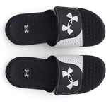 Boys' Under Armour Youth Ignite 7 Slide Sandal - 102 - WHITE