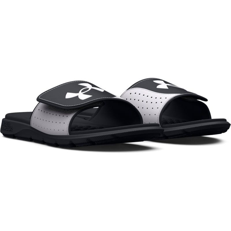 Boys' Under Armour Youth Ignite 7 Slide Sandal - 102 - WHITE