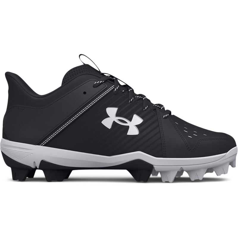 Boys' Under Armour Youth Leadoff Low RM Jr. Baseball Cleats - 001 - BLACK