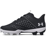 Boys' Under Armour Youth Leadoff Low RM Jr. Baseball Cleats - 001 - BLACK