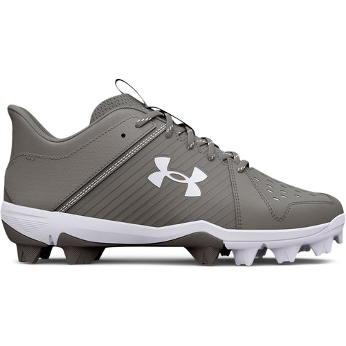 Boys' Under Armour Youth Leadoff Low RM Jr. Baseball Cleats - 102GREY