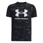 Boys' Under Armour Youth Sportstyle Logo T-Shirt - 003 - BLACK