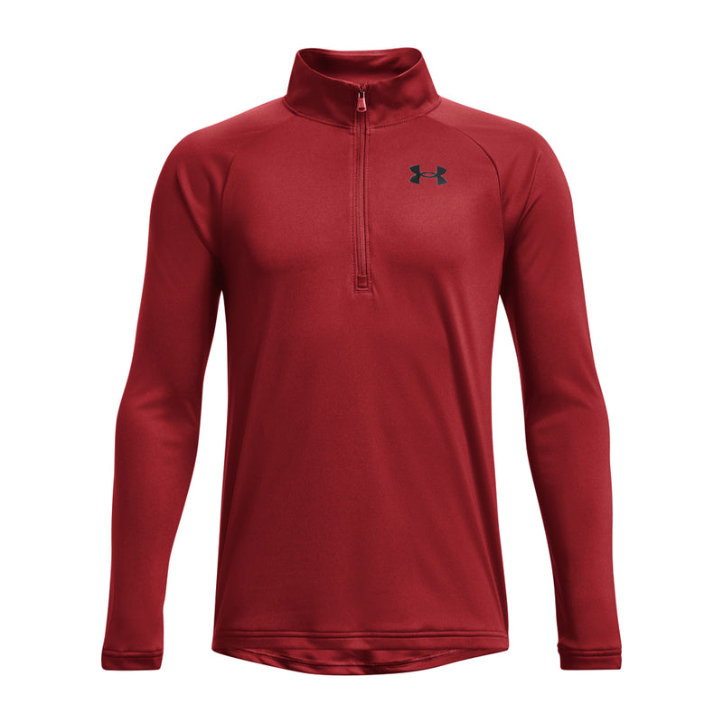 Boys' Under Armour Youth Tech 2.0 1/2 Zip - 610 RED