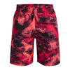 Boys' Under Armour Youth Woven Printed Short - 001 - BLACK