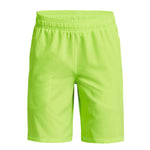 Boys' Under Armour Youth Woven Short - 371 - LIME SURGE