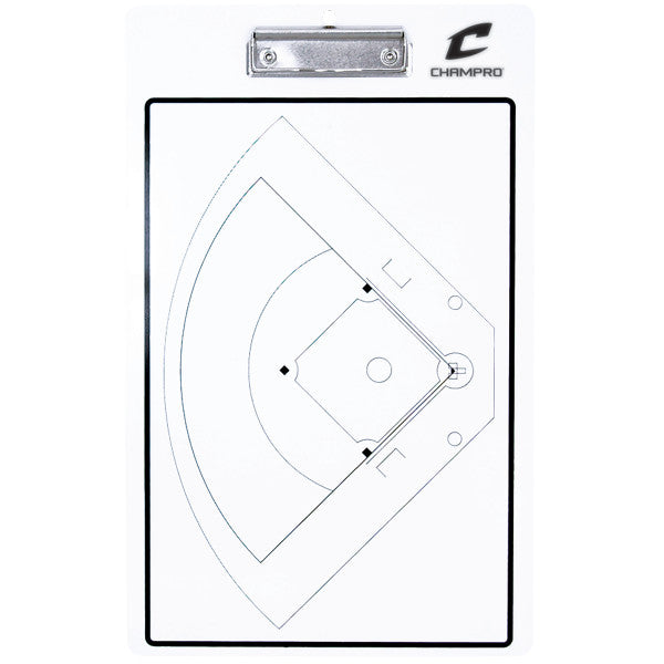 Champro Baseball/Softball Coach's Dry Erase Board with Marker