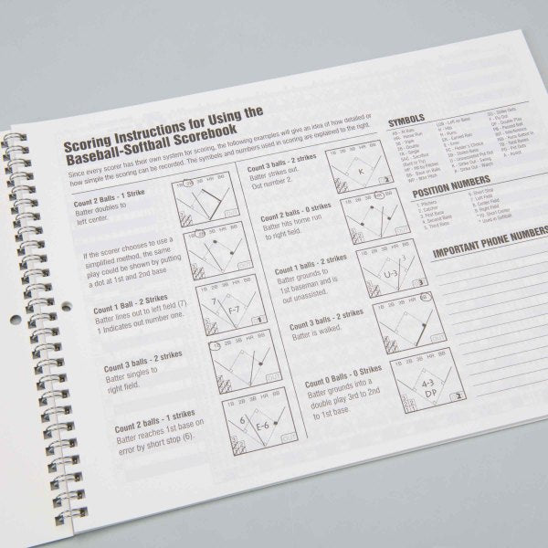 Champro Baseball/Softball Scorebook