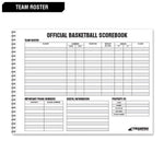 Champro Basketball Scorebook