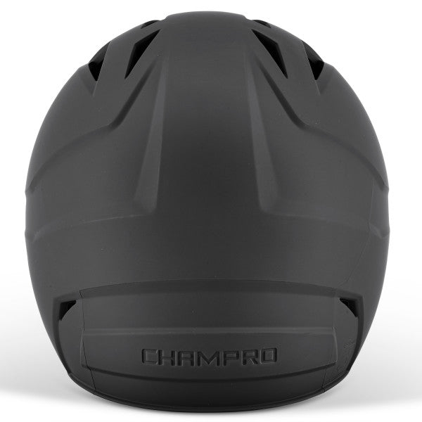 Champro HX Gamer Plus Baseball Batting Helmet - BLACK