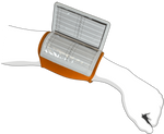 Cutters Triple Playmaker Wristcoach - WHITE
