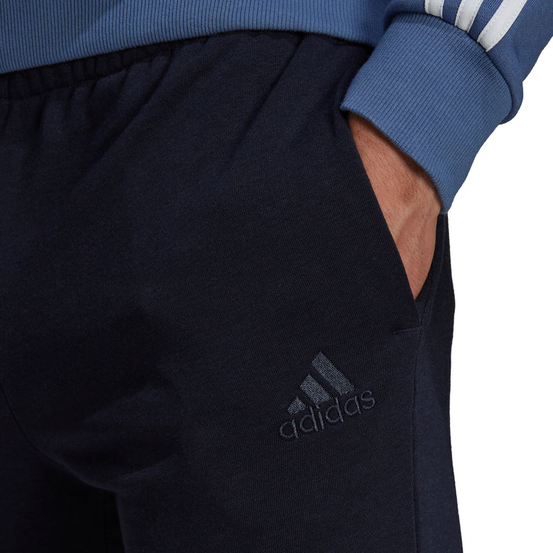 Men's Adidas Essentials French Terry Tapered Cuff Logo Pant