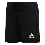 Girls' Adidas Youth Alphaskin Volleyball Shorts - BLACK