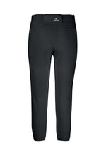 Girls' Mizuno Youth Belted Softball Pant - 9090 - BLACK