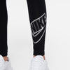 Girls' Nike Youth Favorites Graphic Leggings - 010 - BLACK