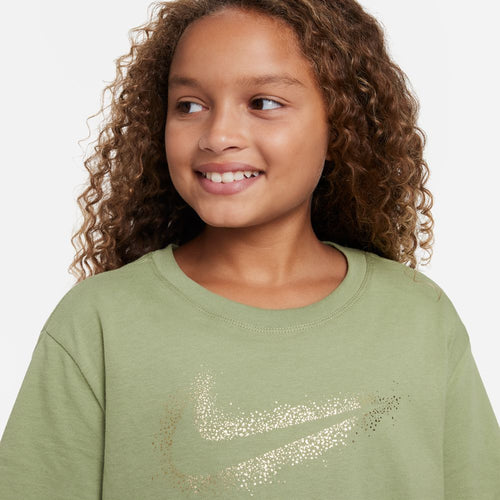Girls' Nike Youth Sportswear T-Shirt - 334 - ALLIGATOR GREEN