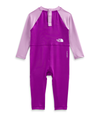 Girls' The North Face Infant Amphibious Sun One-Piece - HCP PURP
